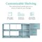 Best Choice Products 8-Cube Bookshelf, 13.5in Display Storage System, Organizer w/ Removable Back Panels